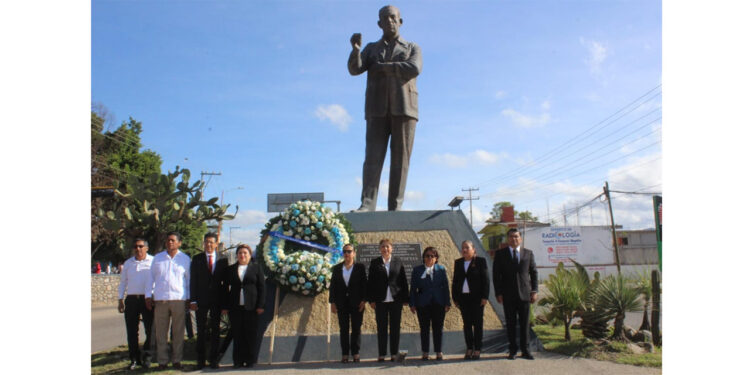 Conmemoran aniversario luctuoso de “Tata Lázaro”