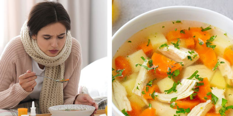 Caldo de Pollo: Remedio tradicional en tiempos de resfriado