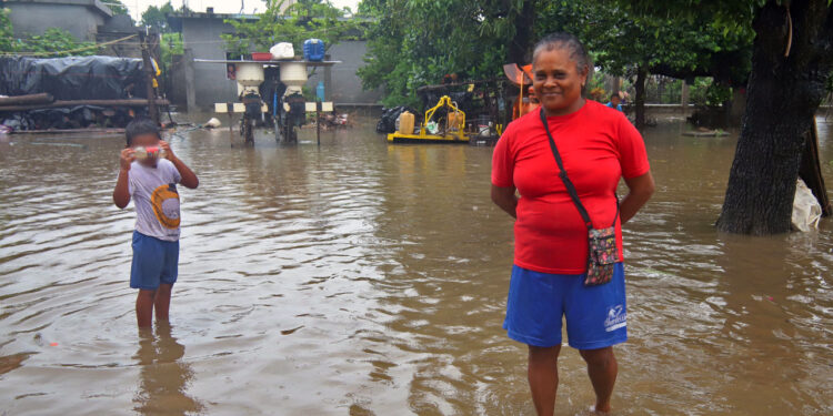 Foto: Luis Alberto Cruz // Collantes, un pueblo de afromexicanos, ha sufrido los embates de la naturaleza. Recientemente el huracán John provocó inundaciones y pérdidas en cultivos.