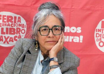 Foto: Adrián Gaytán // Compartió sus reflexiones en torno a la necesidad de discutir y enfrentar la violencia de género.