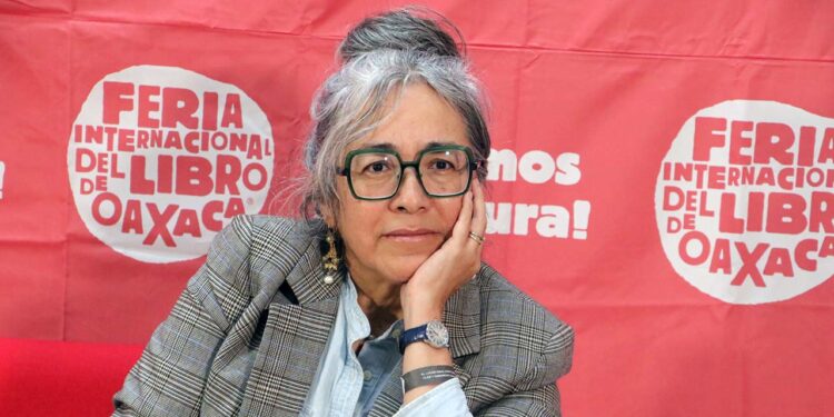Foto: Adrián Gaytán // Compartió sus reflexiones en torno a la necesidad de discutir y enfrentar la violencia de género.