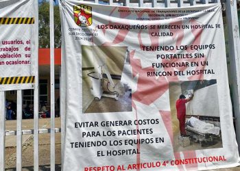 Foto: Yadira Sosa // Denuncian más irregularidades en el Hospital Civil.