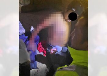 Debido a la gravedad de sus lesiones el hombre herido fue trasladado al Hospital Civil.