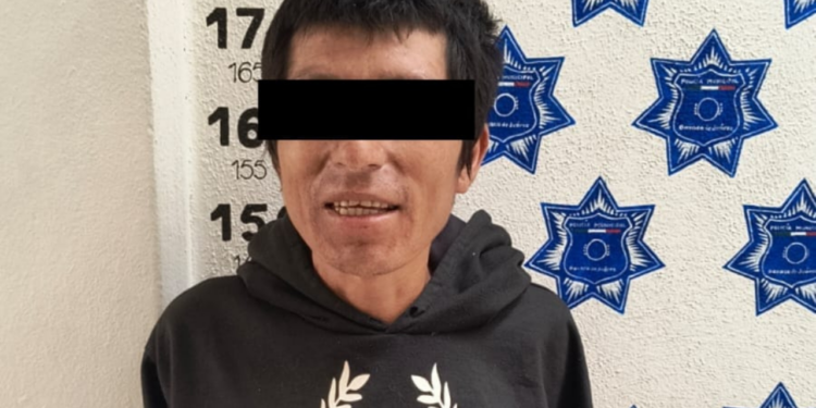 Hombre detenido por presunto robo en la capital oaxaqueña