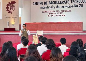 Foto: Municipio de Oaxaca de Juárez // El programa Basura Cero del municipio de Oaxaca de Juárez se hace extensivo a planteles educativos.