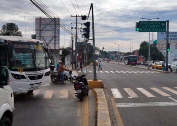 Elementos de la Policía Vial Estatal tomaron conocimiento del percance.