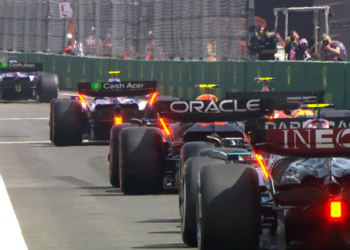 ¡Ya rugen los motores! ¿En qué lugar terminó Checo Pérez en la P1?