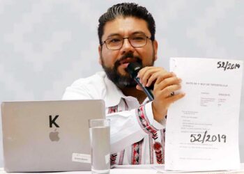 Foto: Luis Alberto Cruz – archivo // El Consejero Jurídico del gobierno estatal, Geovany Vásquez Sagrero.