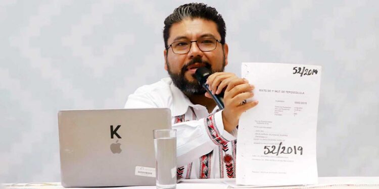 Foto: Luis Alberto Cruz – archivo // El Consejero Jurídico del gobierno estatal, Geovany Vásquez Sagrero.