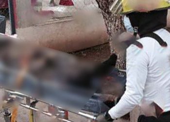 Fue trasladado al área de urgencia de Hospital General Pilar Sánchez Villavicencio.