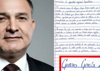García Luna publica carta antes de recibir sentencia en Estados Unidos