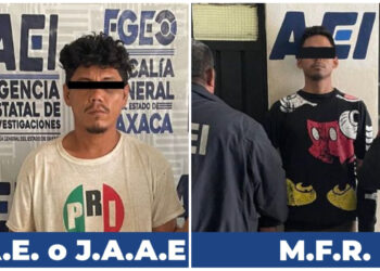 José Enrique A. E. (foto izquierda), de Honduras, fue vinculado por la muerte de Rebeca H. F. - Moisés F. R. (foto derecha), originario de Veracruz, está acusado de la muerte de Hiromi D. C.