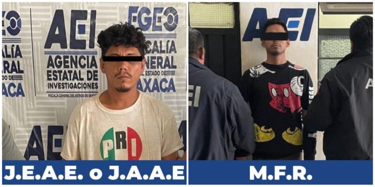 José Enrique A. E. (foto izquierda), de Honduras, fue vinculado por la muerte de Rebeca H. F. - Moisés F. R. (foto derecha), originario de Veracruz, está acusado de la muerte de Hiromi D. C.