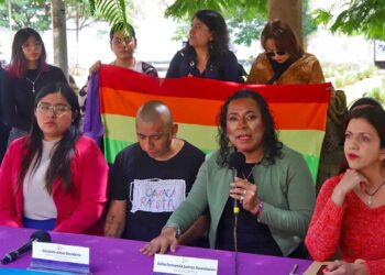 Foto: Luis Alberto Cruz // La activista Fernanda Juárez Guandulain, denuncia despido injustificado del Congreso del Estado.