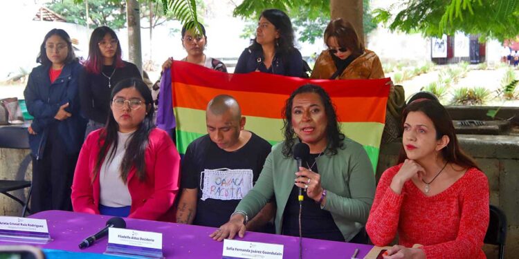 Foto: Luis Alberto Cruz // La activista Fernanda Juárez Guandulain, denuncia despido injustificado del Congreso del Estado.