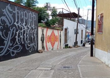 Foto: Lisbeth Mejía // La leyenda de “La confesión del muerto” ocurrió en el callejón del Calvario.