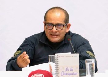 La información fue presentada por Iván García Álvarez, titular de la SSPC.
