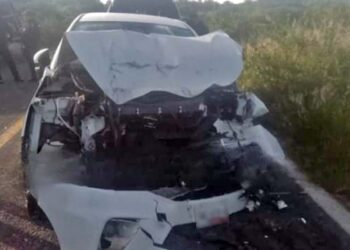 Lamentable accidente en carretera Huajuapan-Acatlán.