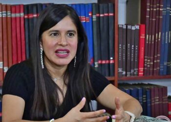 Foto: Rubén Morales // La magistrada Adriana Alejandra Ramos León, presidenta del Primer Tribunal Colegiado en Materia Civil y Administrativa del Décimo Tercer Circuito.