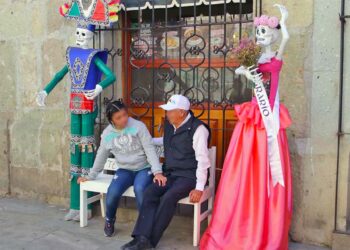 Fotos: Adrián Gaytán // Oaxaca entre Catrinas y calaveras.