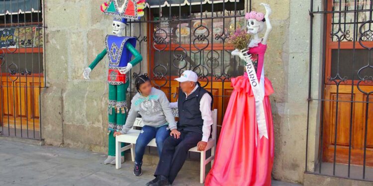 Fotos: Adrián Gaytán // Oaxaca entre Catrinas y calaveras.