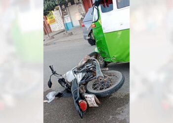 Personal de la Policía Vial se encargó de las labores de seguridad y control del tráfico.