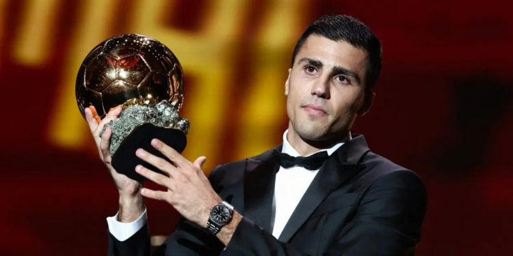 ¡Rodri se lleva el Balón de Oro 2024!
