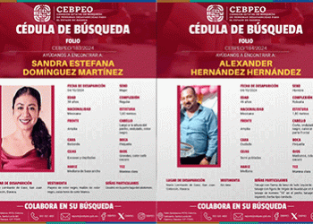 Activan protocolo de búsqueda con enfoque de género por desaparición de Sandra y Alexander