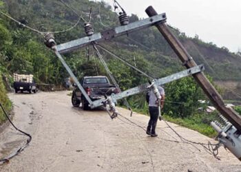 Serias afectaciones en la sierra; caminos dañados.