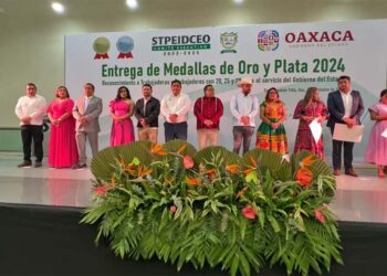 Foto: Captura de video STPEIDCEO // Ceremonia de entrega de medallas.