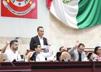 Foto: Congreso de Oaxaca // Sesión ordinaria de la diputación Permanente de la 65 legislatura.
