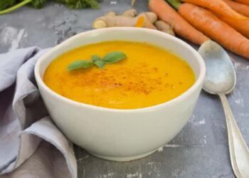 Sopa de Zanahoria: Un caldo nutritivo para el invierno