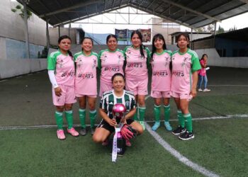 Fotos: Leobardo García Reyes // Sport Juniors se coronó monarca del futbol rápido femenil de la Liga Galaxia.