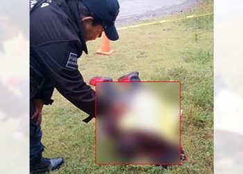 Una credencial localizada en el cuerpo fue empleada para identificar el cuerpo como José Manuel C. A.