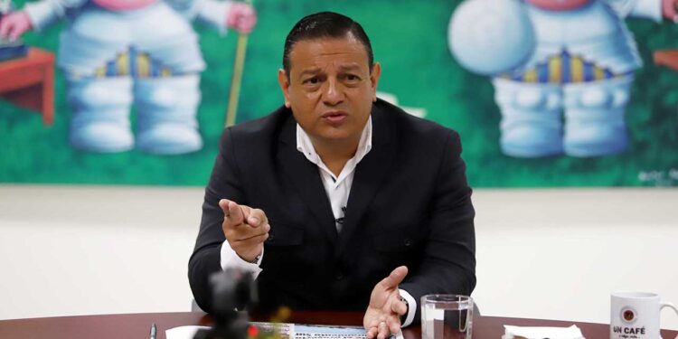 Foto: Luis Alberto Cruz // Víctor Quiroz Arellanes, titular del Centro de Conciliación Laboral del Estado de Oaxaca.