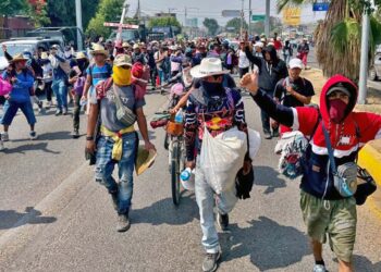 Foto: Archivo El Imparcial // El gobierno de Oaxaca brinda el apoyo y acompañamiento necesario para las y los migrantes que transitan por la entidad.