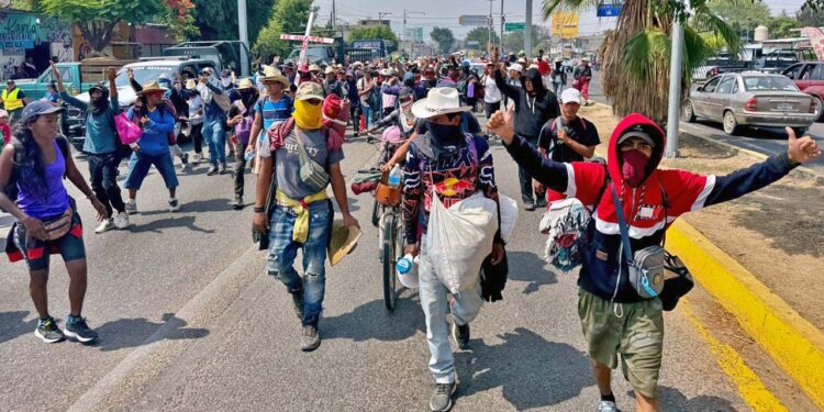 Foto: Archivo El Imparcial // El gobierno de Oaxaca brinda el apoyo y acompañamiento necesario para las y los migrantes que transitan por la entidad.