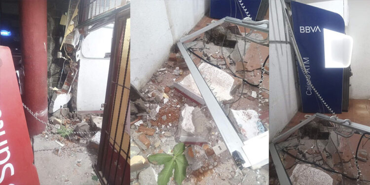 ¡Descarado intento de robo en cajero de Unión Hidalgo!