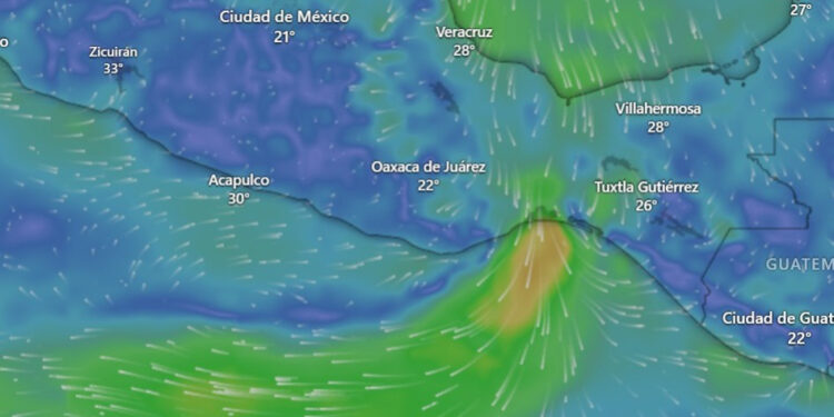 Alerta por posible formación de ciclón Lane frente a las costas de Guerrero