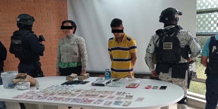 Desmantelan punto de narcomenudeo en Huajuapan