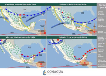 ¡Llega el Frente Frío Número 4! Baja de temperaturas y lluvias en México