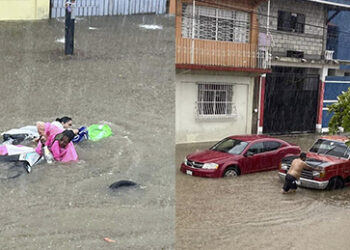 ¡Inundaciones en Matías Romero! Intensos aguaceros por la depresión tropical Nadine