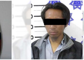 El presunto responsable dijo llamarse Armando V. V., de 26 años de edad; fue señalado directamente de intentar herir a una persona con un cuchillo.