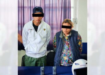 Franklin Alemán A. C., de 24 años y Lizet F. M., de 30 años.