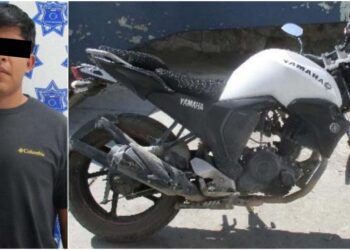 Alejandro, de 20 años de edad, fue detenido.
