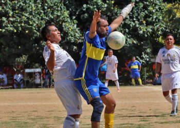 Foto: Leobardo García Reyes // Acciones del futbol de veteranos del fin de semana.