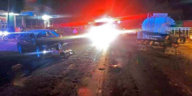 El accidente se suscitó cuando circulaban por la carretera Huajuapan-Tehuacán.