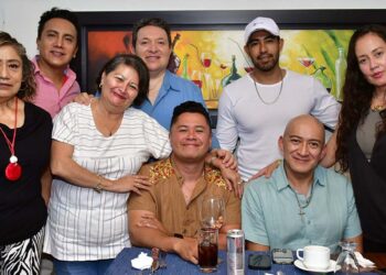 Fotos: Rubén Morales // José Manuel Mattern recibió un gran cariño por un año más de vida.