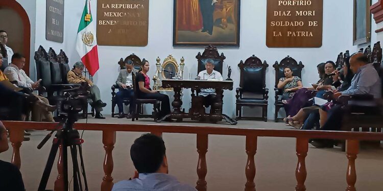 Foto: Lisbeth Mejía Reyes // Sesión de Cabildo.