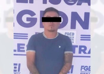 A.G.B. fue detenido y presentado ante la autoridad correspondiente.